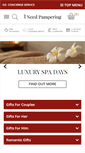 Mobile Screenshot of ineedpampering.com
